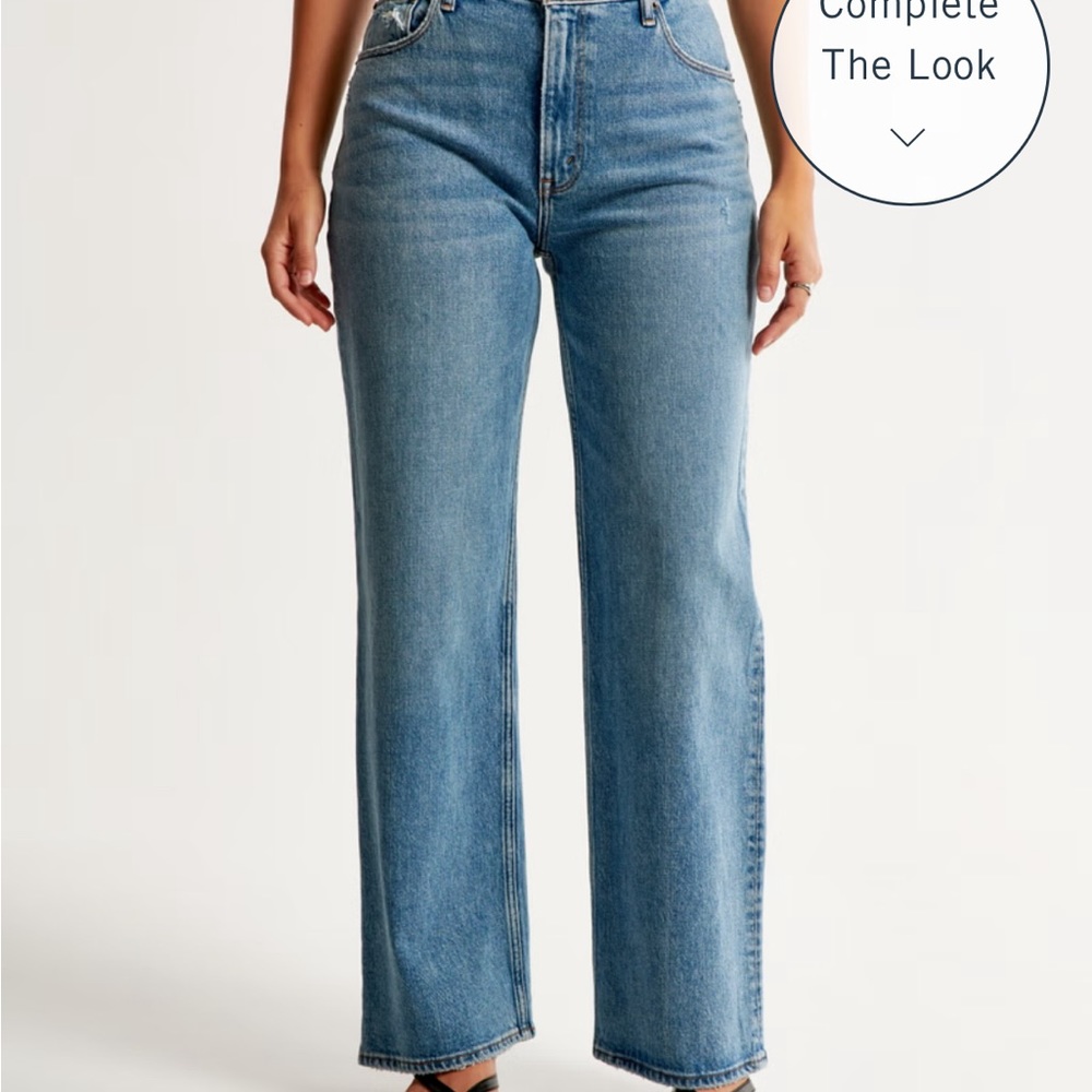 Curve Love High Rise 90’s relaxed Jeans